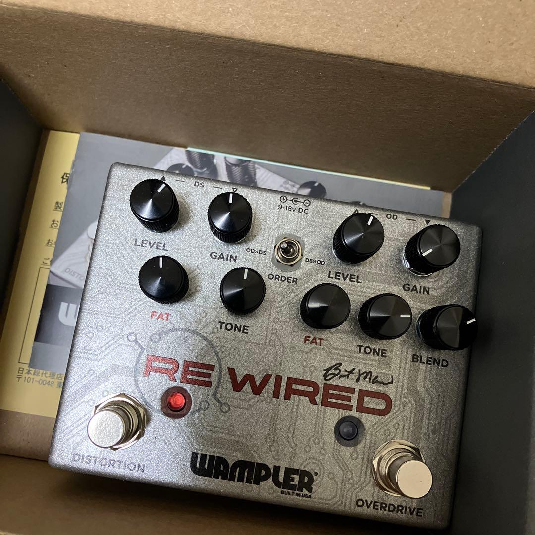 ギター wampler rewired Wampler Pedals RE WIRED｜ミュージックランドKEY