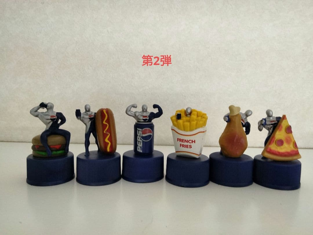 全75種 ペプシマン ボトルキャップ シークレット付 フルコンプ ペプシ