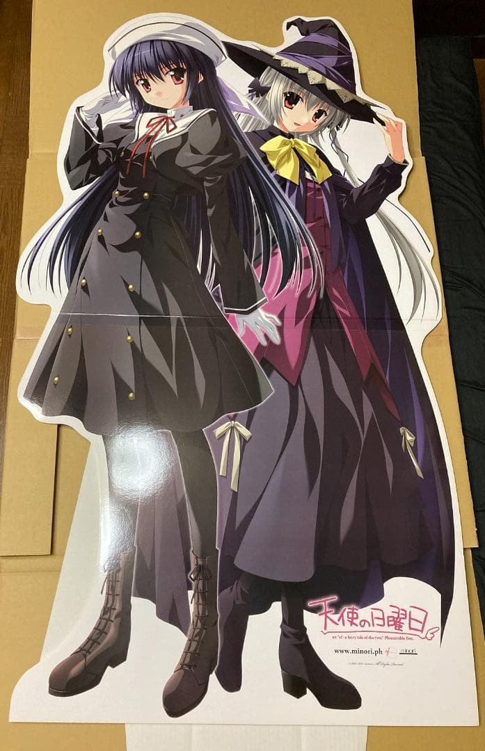 等身大スタンドPOP 雨宮優子 神代アリス ef すぴぱら七尾奈留 minori