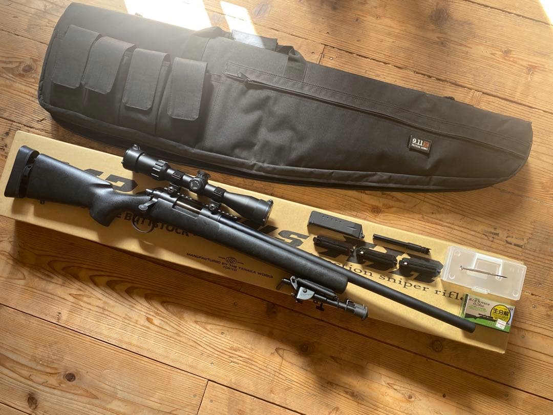 TANAKA レミントン　M24 SWS エアコキ　自衛隊　スナイパー