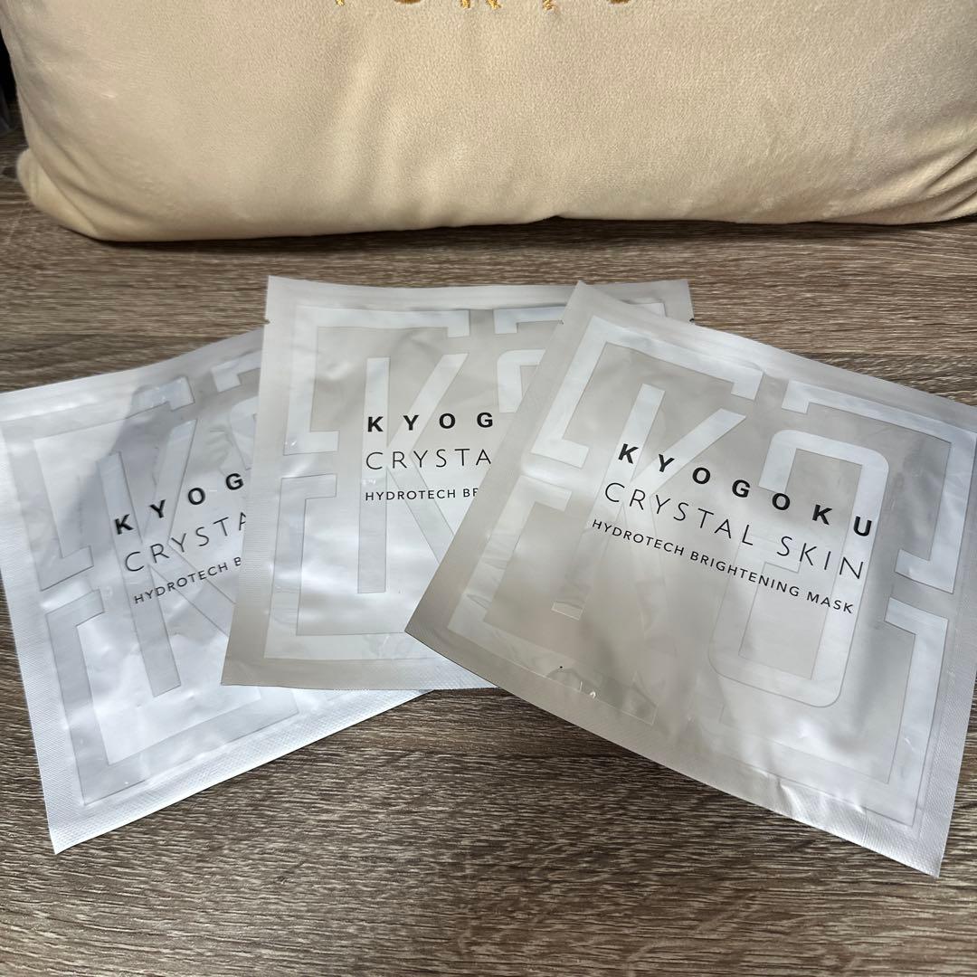KYOGOKUクリスタルスキンハイドロテックマスク3枚 - メルカリ