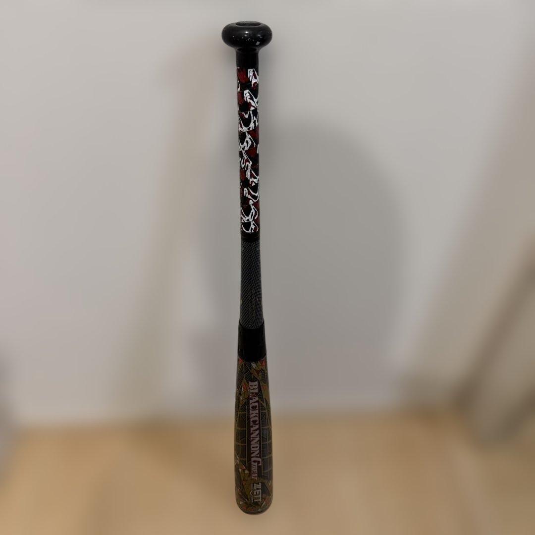 D*y様 ZETT BLACK CANNON グレート 少年軟式バット 80cm