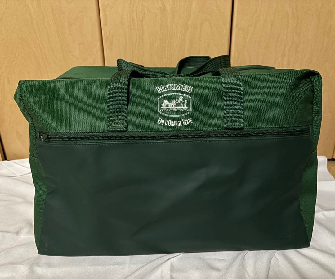 ⭐︎HERMES エルメス　グリーンボストンバッグ　レア⭐︎