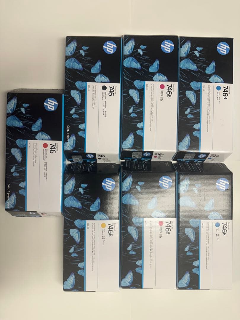 HP DesignJet 746 インクカートリッジ7個セット