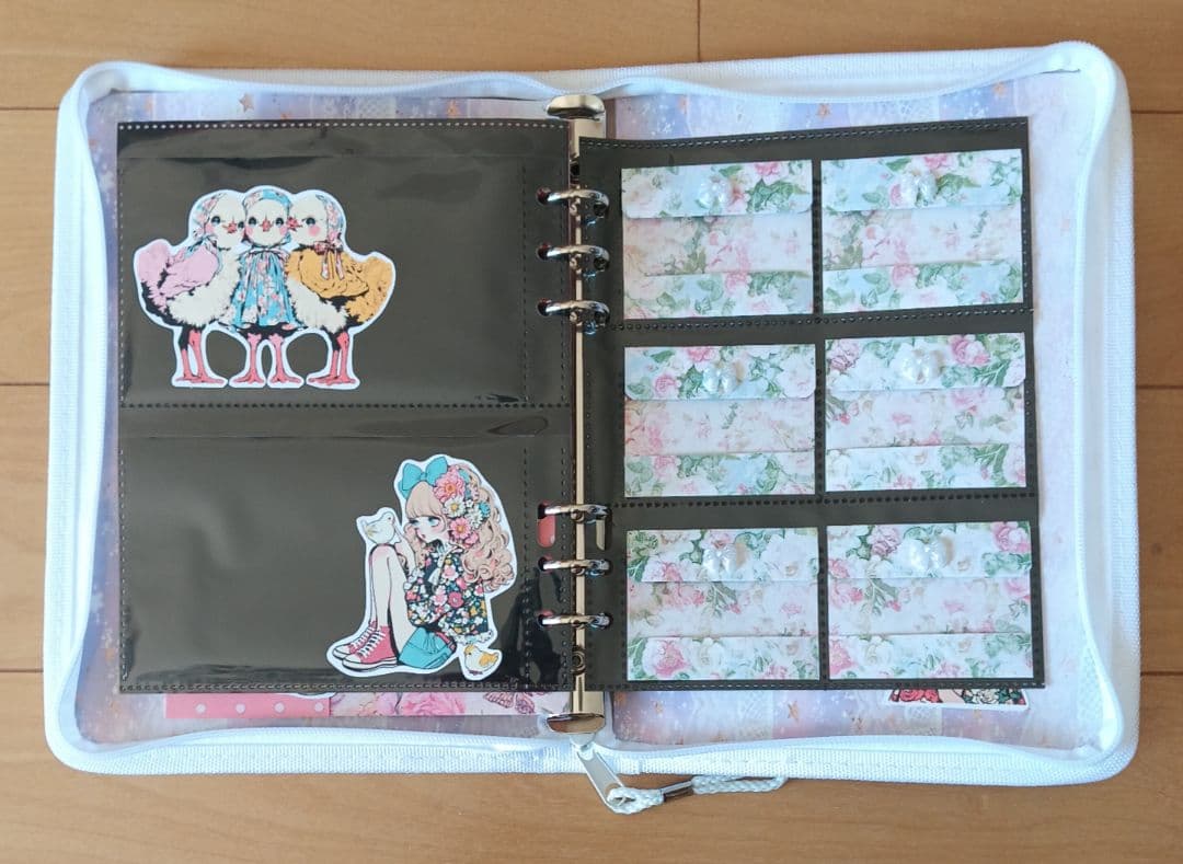 6穴バインダーファスナー付き♥おすそ分けファイル♥unichoco様 - メルカリ