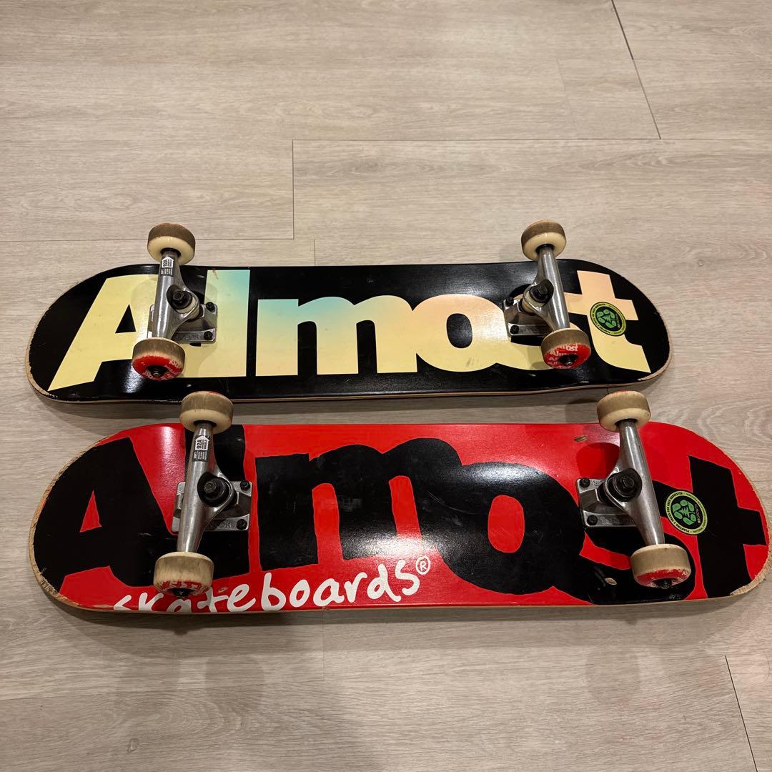 Almost コンプリートスケートボード 黒/赤 スケートボード（完成品）通販 REKON22.5インチPENNYスケートボード