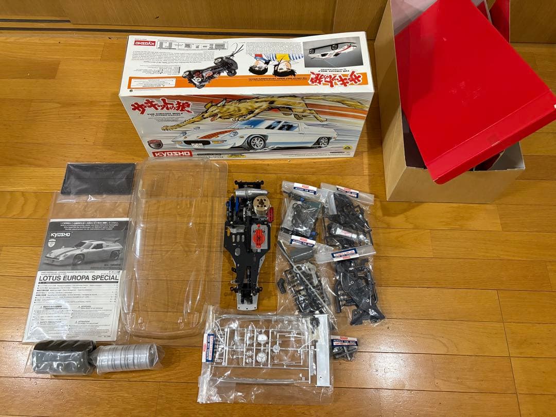 激レア 京商 エンジンカー サーキットの狼 ロータスヨーロッパ