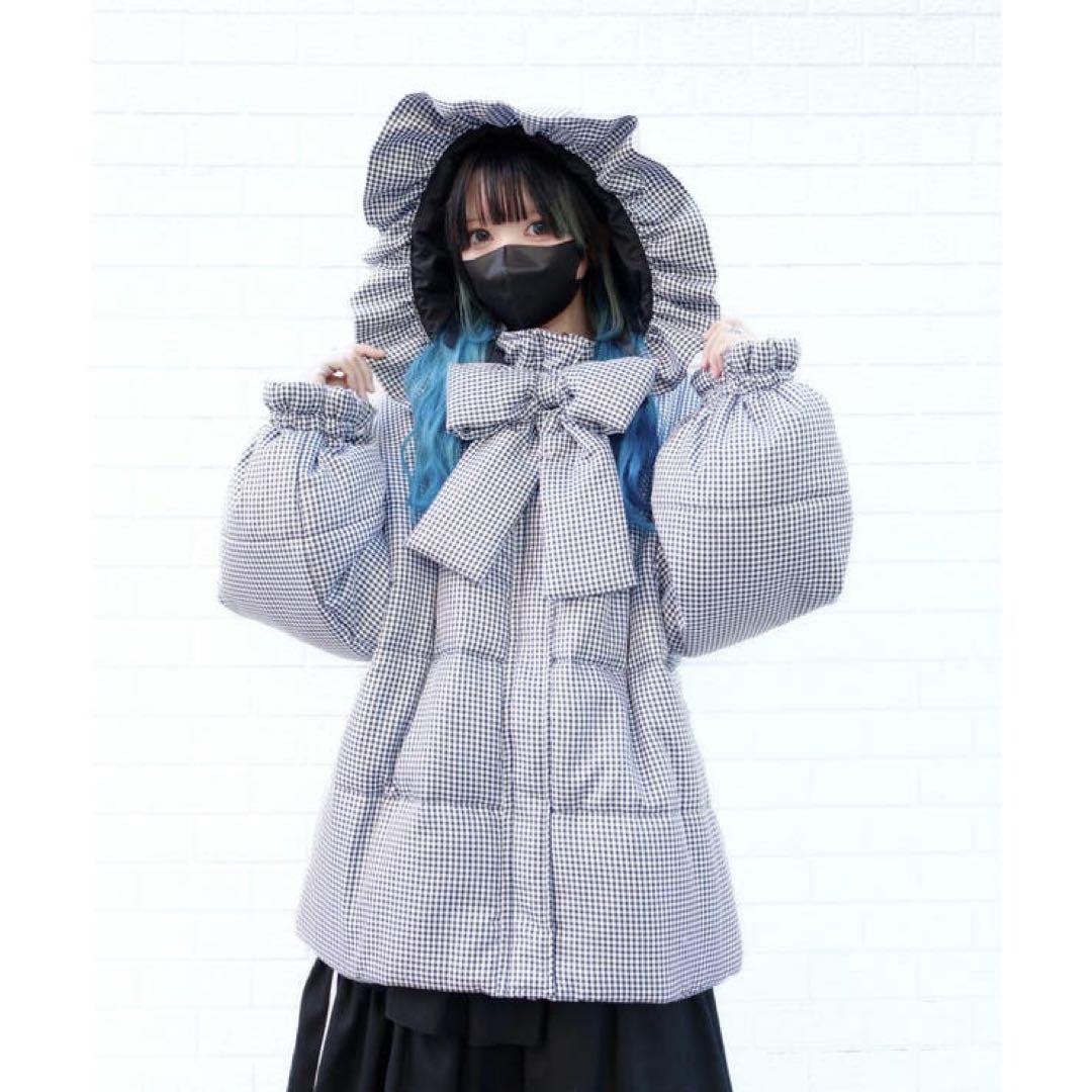 ホワイにー 爆リボンわたあめアウター Whinny（ホワイニー）の「Whinny/爆リボンわたあめアウター（ダウン