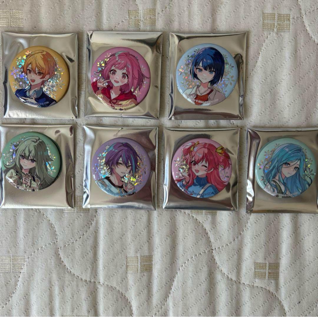 プロセカ】クリエイターズフェスタ2024 缶バッジA Cセミコンプ - メルカリ