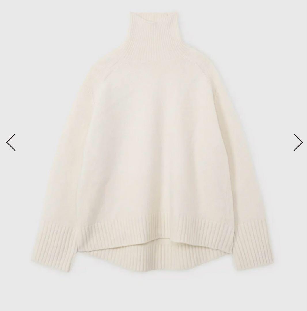 A*様 anuans HAMILTONウールカシミヤタートルネックプルオーバー