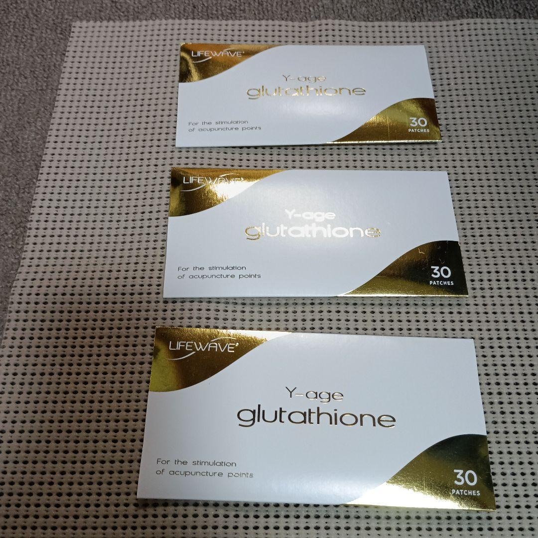 健康アクセサリー LIFEWAVE Y-age glutathione 30 PATCHES