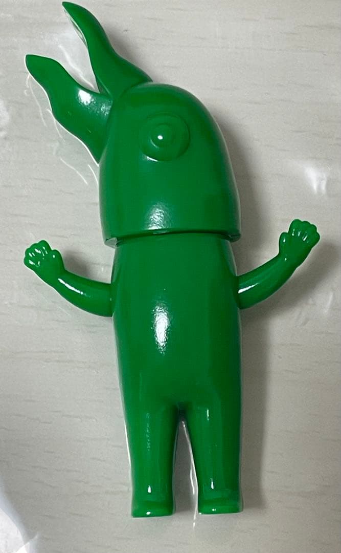 しももく ソフビ ジョニー 緑 ゴッコ堂 リアルヘッド uamou