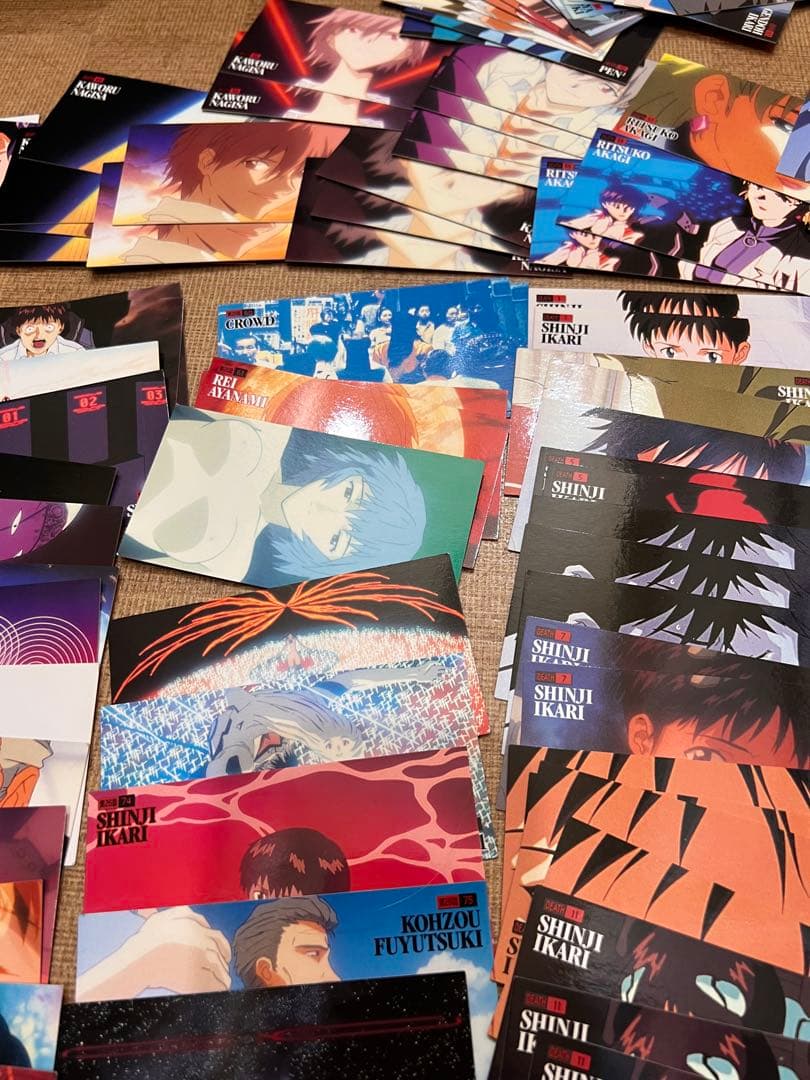 新世紀エヴァンゲリオン カードダスマスターズワイド まとめ売り150枚