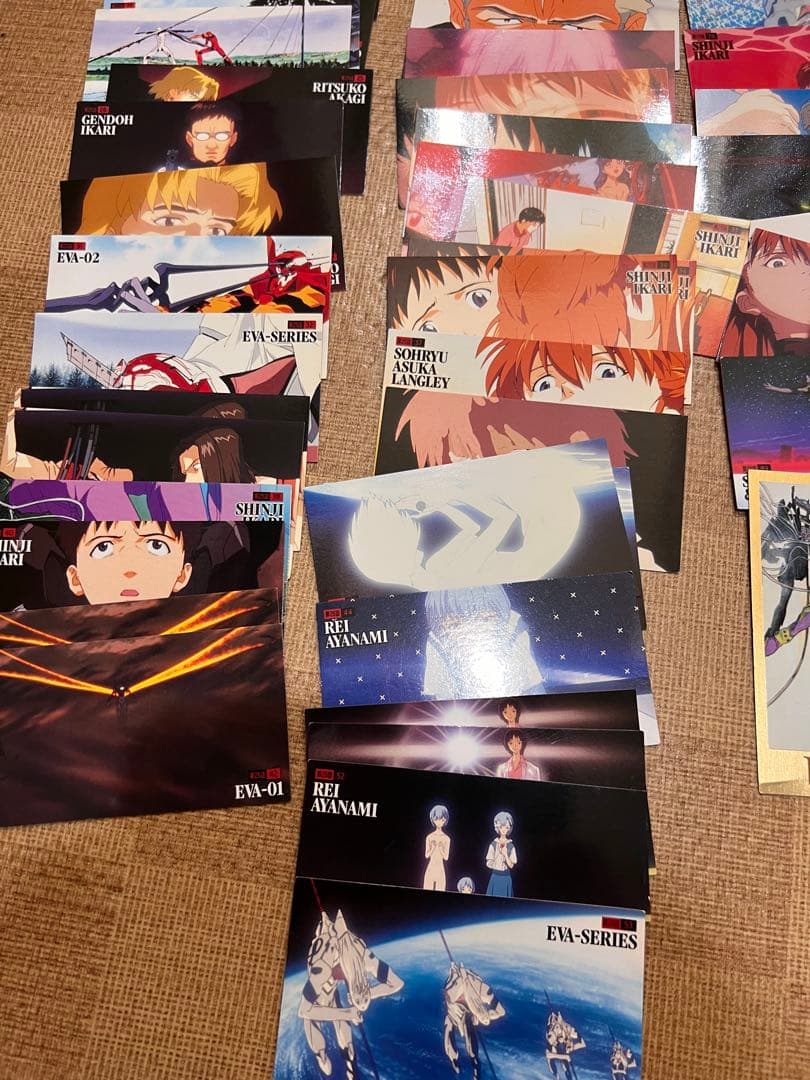 新世紀エヴァンゲリオン カードダスマスターズワイド まとめ売り150枚