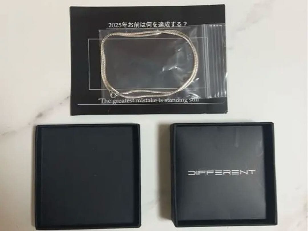 Different ネックレス 53cm 2026年最新】Different ネックレスの人気アイテム - メルカリ