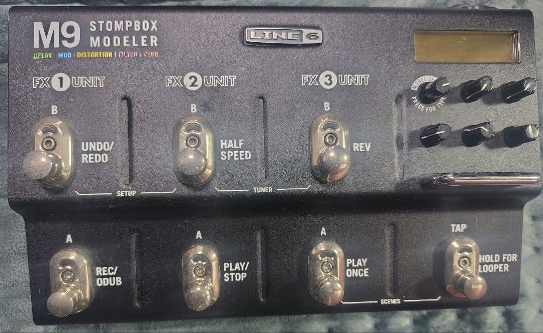 ギター Line6 M9 Stompbox Modeler