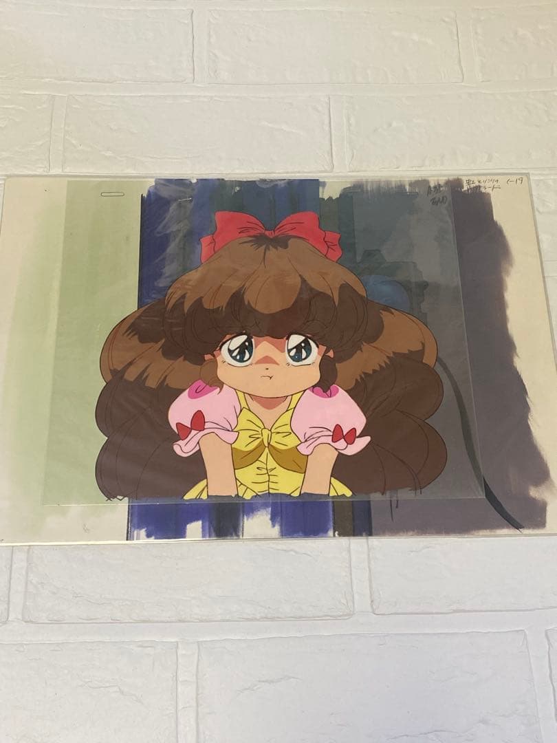 らんま セル画 白鳥 あずさ 背景付き