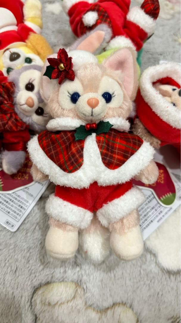 東京ディズニーシー クリスマス2024 ぬいぐるみバッジ 5点セット