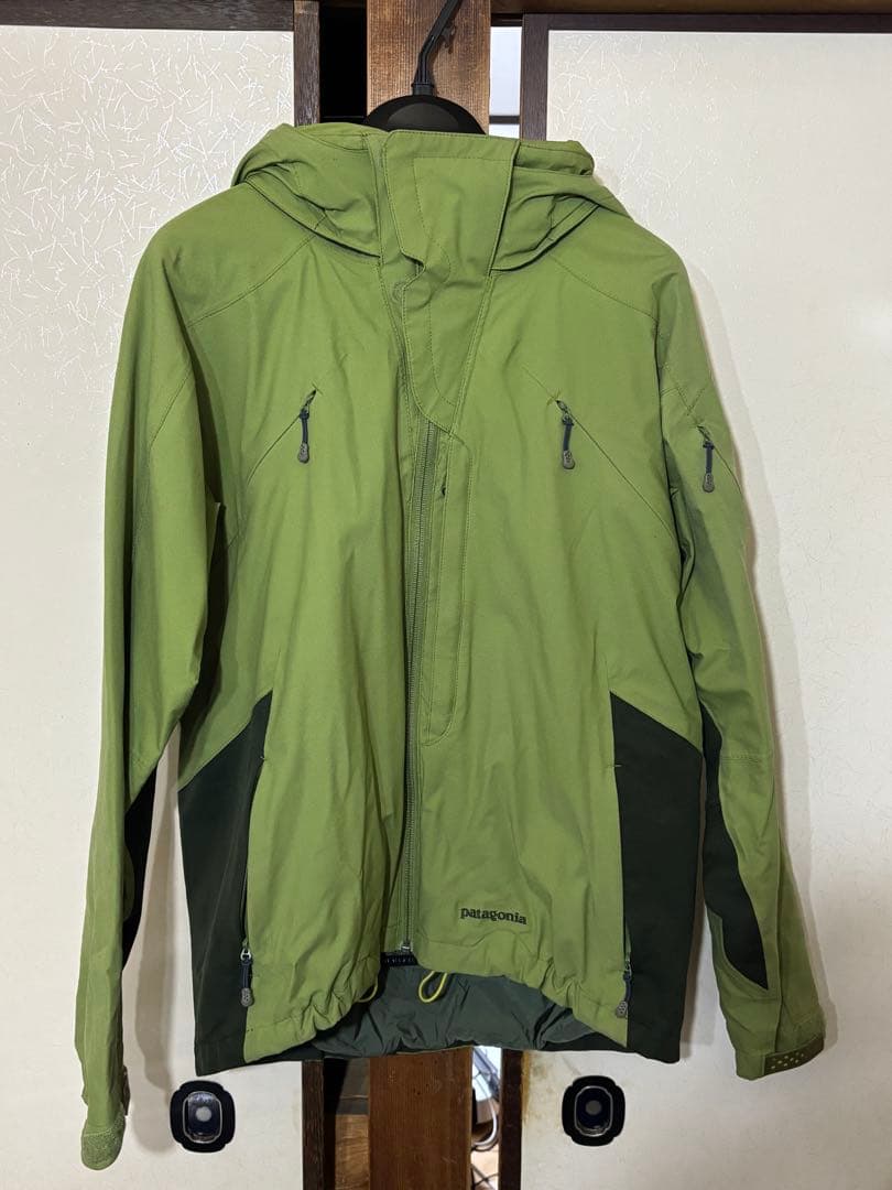 値下げ patagonia メンズ S 緑 マウンテンパーカー - メルカリ