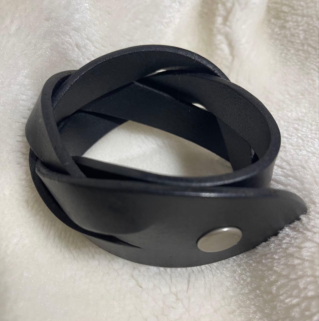 Maison Martin Margiela 11 レザー ブレスレット MAISON MARTIN MARGIELA ⑪ レザー ブレスレット 14AW archive メゾン