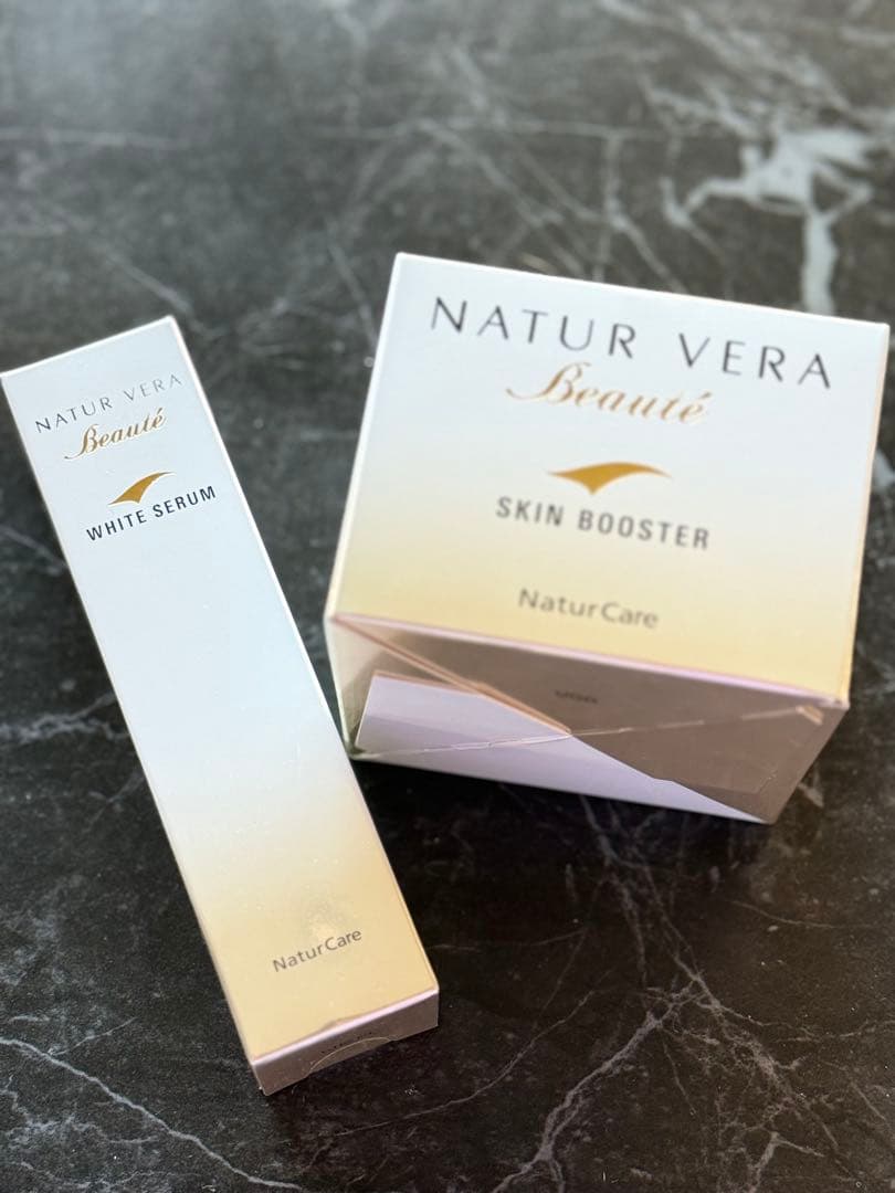 タッパーウェア　ナチュールベラボーテスキンブースター120gホワイトセラム30g