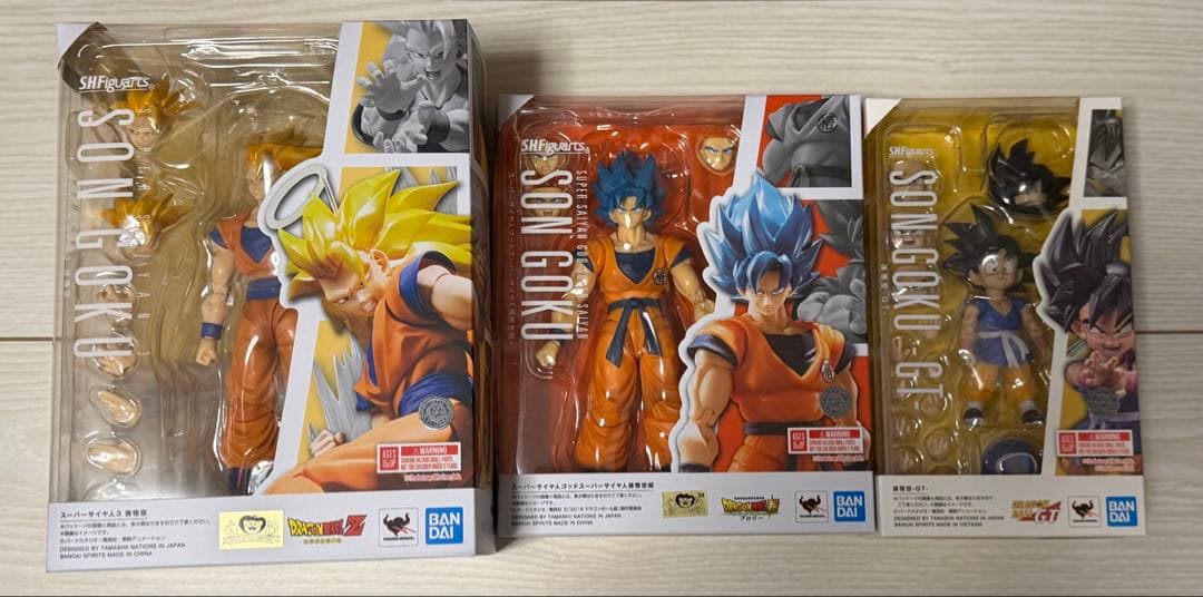 ドラゴンボール　孫悟空　shf まとめ売り