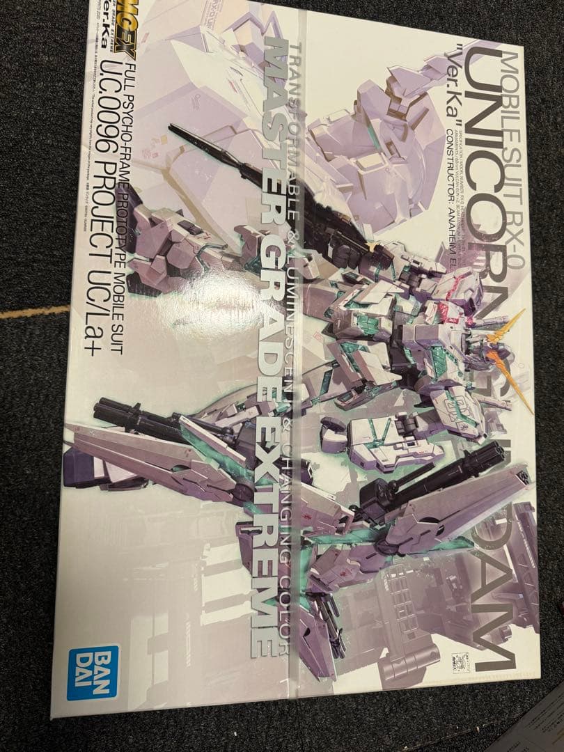 MG EXユニコーンガンダム Ver.Ka