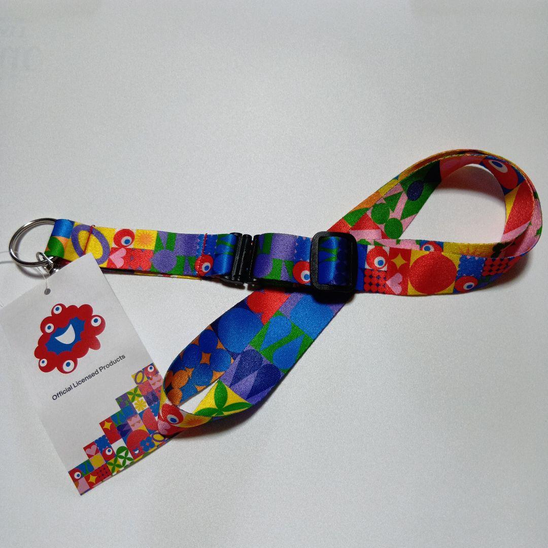 大阪関西万博 ミャクミャク ネックストラップ BLOCK (ブロック