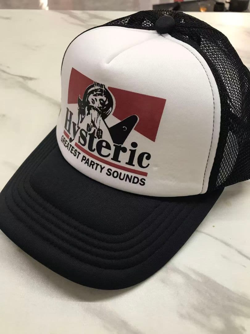 新品未使用 ヒステリックグラマー　キャップ　GUITAR GIRL ～04