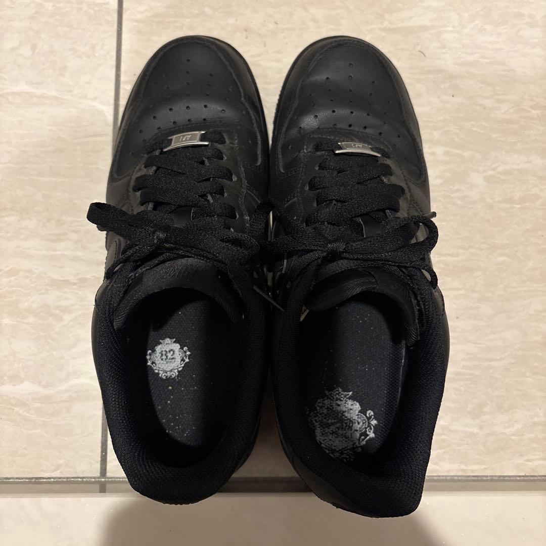 NIKE エアフォース　BLK 27.5cm
