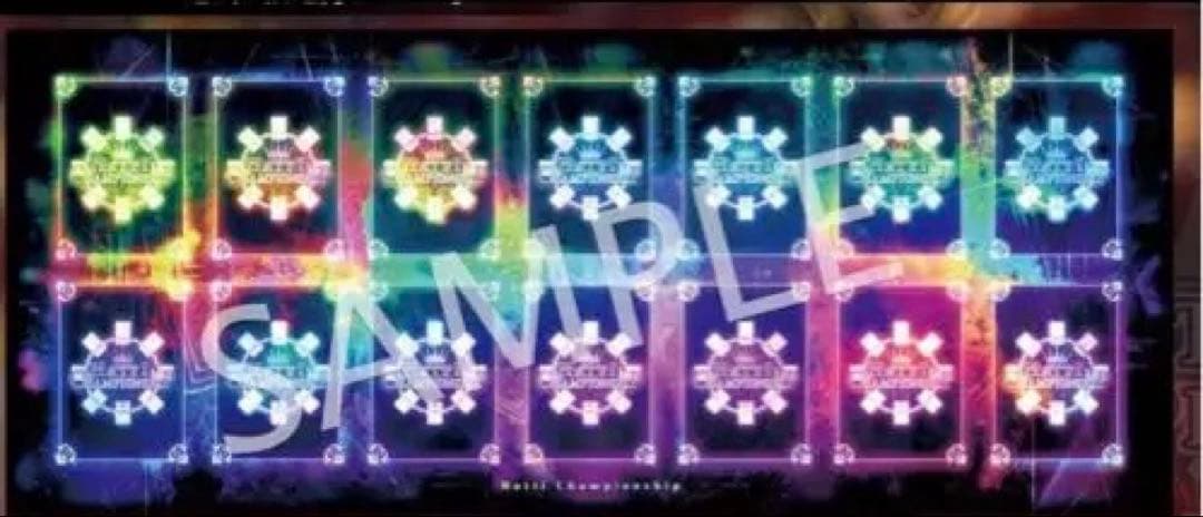 はっちCS top7 黒虹 プレイマット - メルカリ