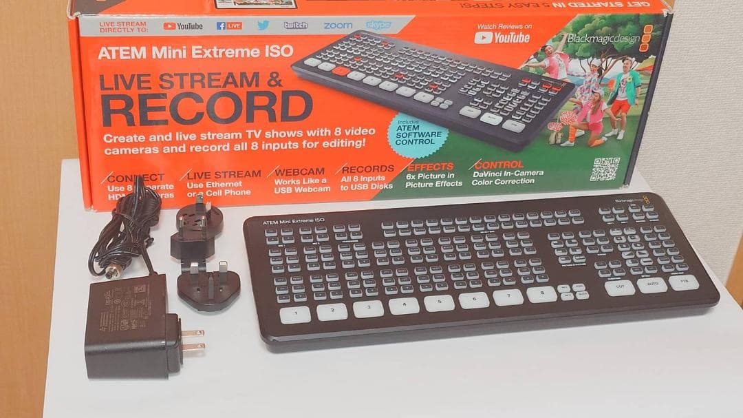 ビデオカメラ BlackmagicDesign ATEM Mini Extreme ISO ATEM Mini – 仕様 | Blackmagic Design