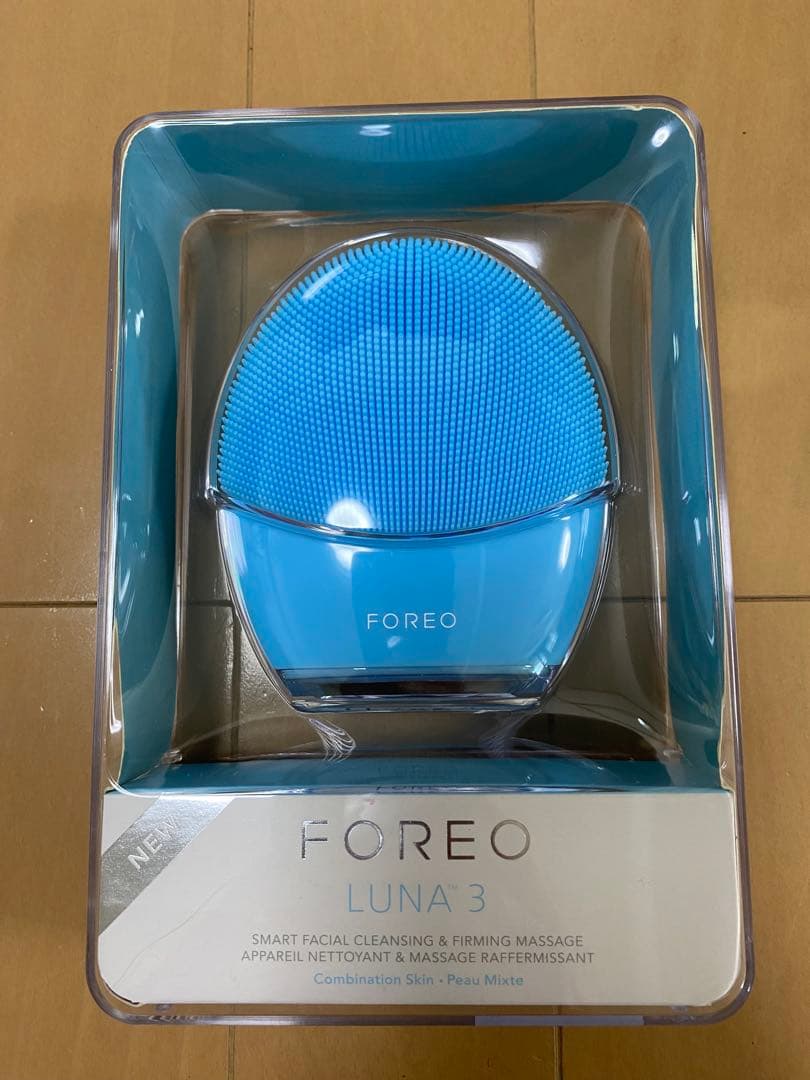 新品未使用　FOREO LUNA 3 ブルー