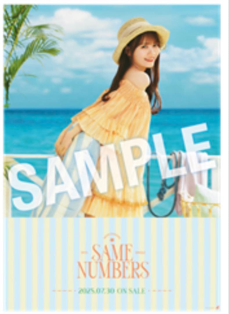 乃木坂46真夏の全国ツアー2025 Same Numbers ポスター 田村真佑 - メルカリ
