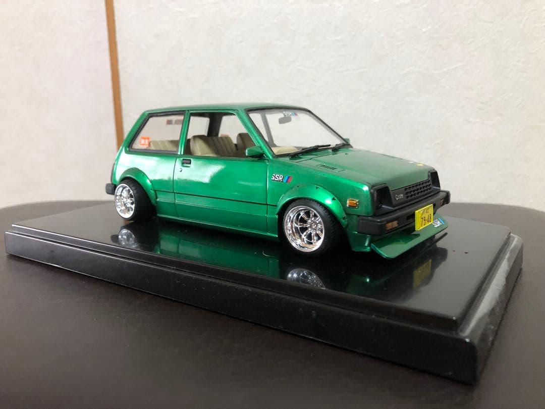 アイリ製　1/20　ダイハツ クオーレ　完成品 アイリ製 1/20 ダイハツ クオーレ 完成品 アイリ製 1/20 ダイハツ