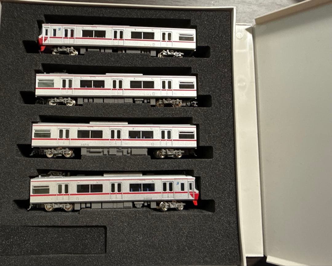 に*ぃ様 グリーンマックス名鉄3300系（新塗装）基本4両編成セット動力付き（3 31869＞名鉄3300系（1・2次車・新塗装）基本4両編成セット（動力付き