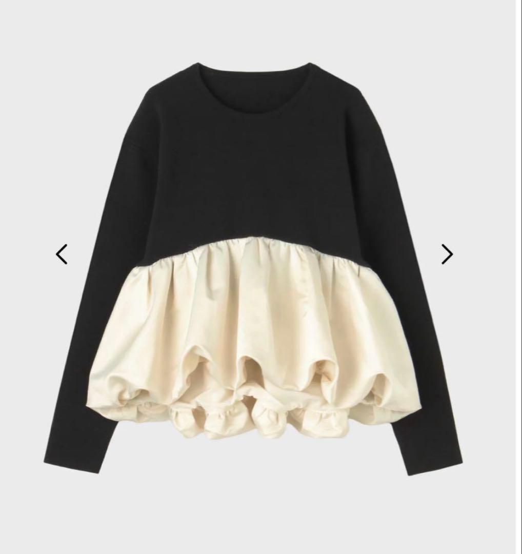 トップス Thetoe Aachen Balloon Peplum