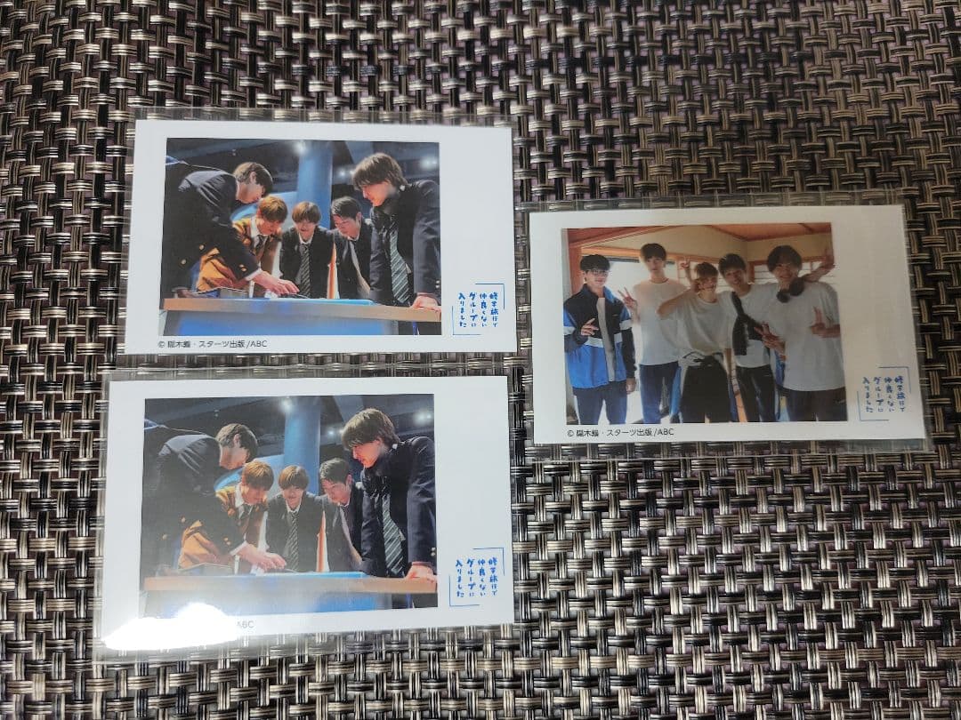 修学旅行で仲良くないグループに入りました チェキ風カード セット1⃣