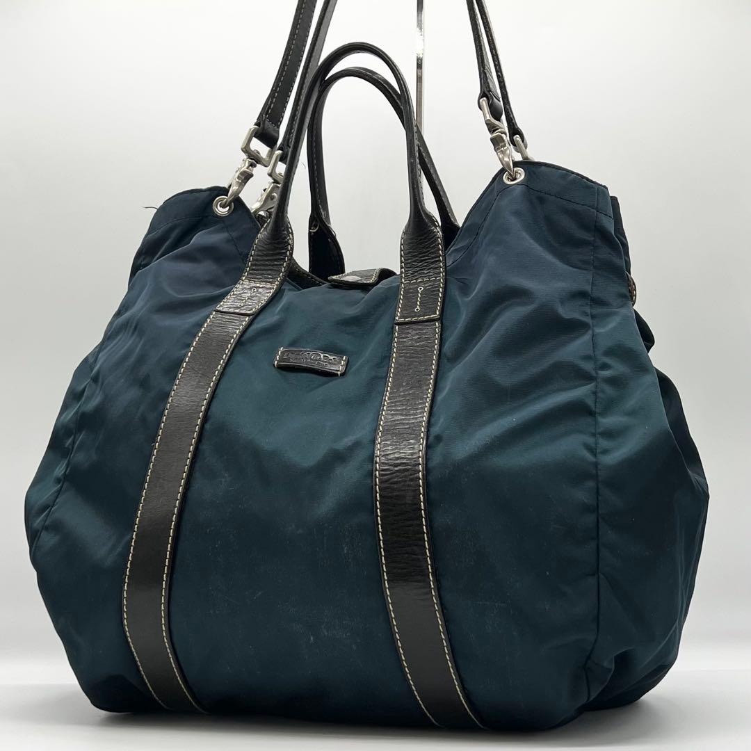 希少✨ダニエル＆ボブ　トートバッグ　クロドーロ　ナイロン　レザー　2way　A4