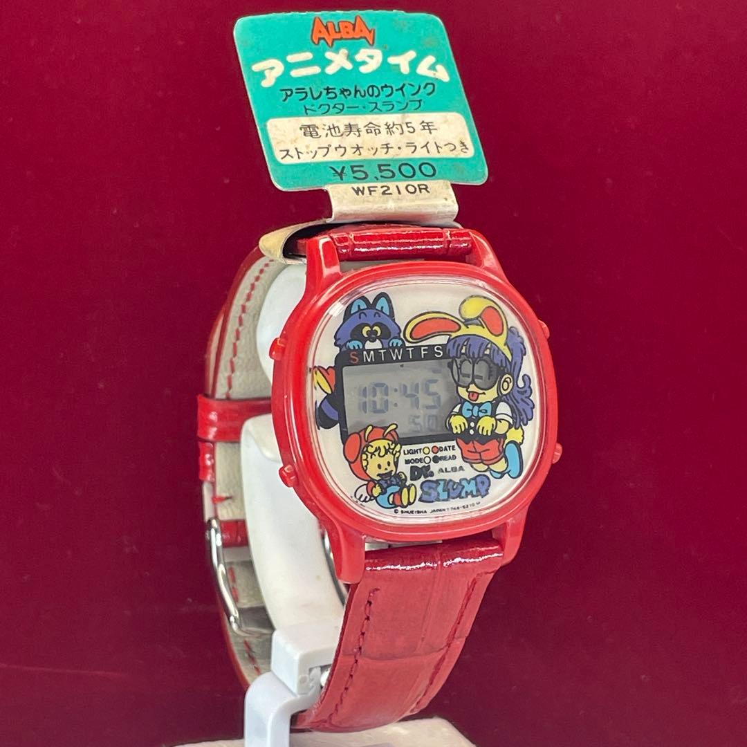 未使用 SEIKO アニメタイム ドクタースランプ アラレちゃん 日本製