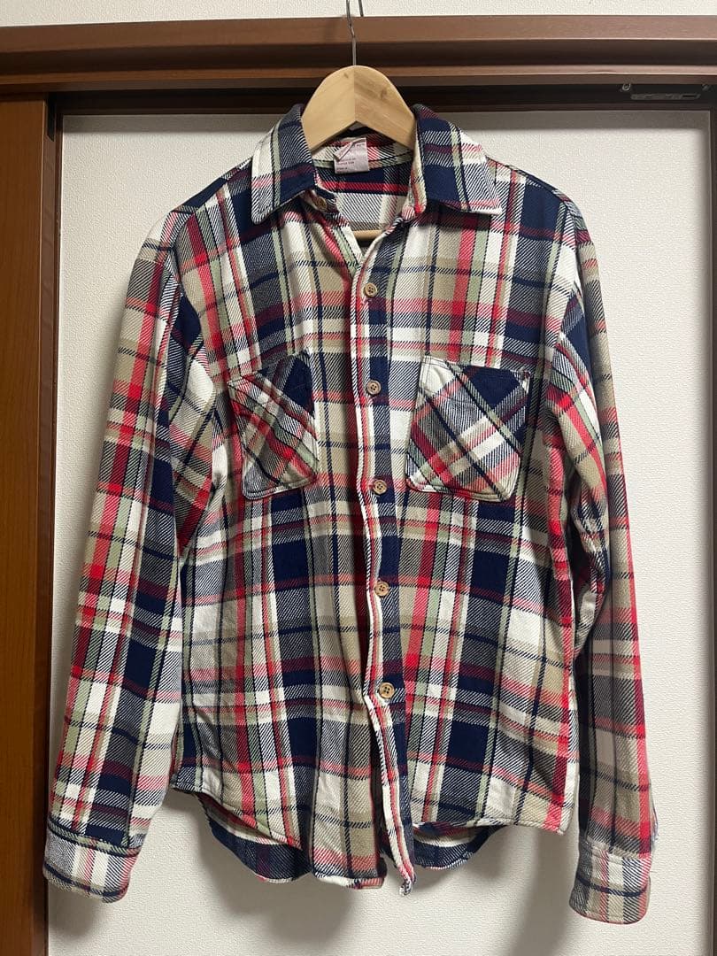 好配色 BIGMAC ビッグマック ネルシャツ ビックマック 70s 希少 7