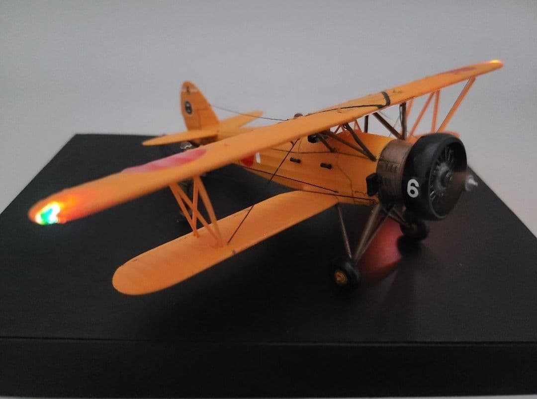 tomoya様専用 九五式中間練習機(赤とんぼ)リアルモーターライズ完成品