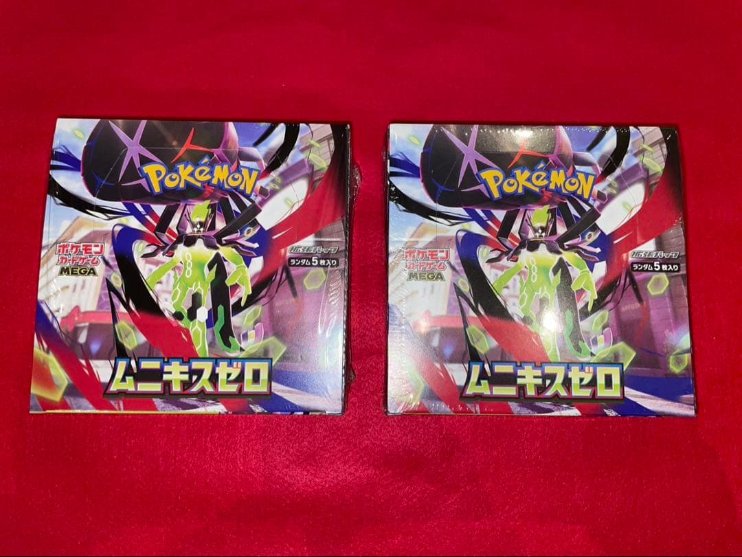 ポケモンカードゲーム ムニキスゼロ　2BOX シュリンク付き