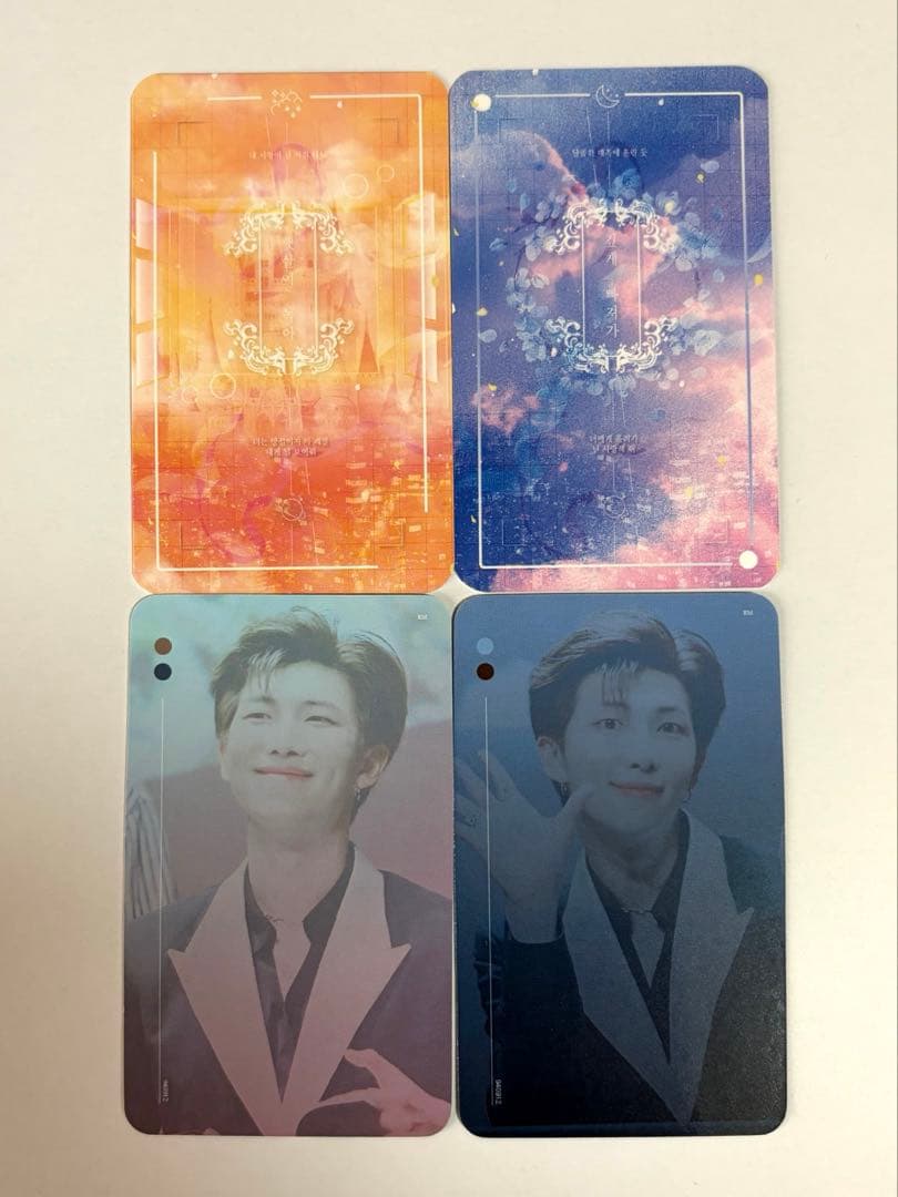 BTS】‪#354②フォトカード 4枚セット RM ナムジュン ナム - メルカリ‬