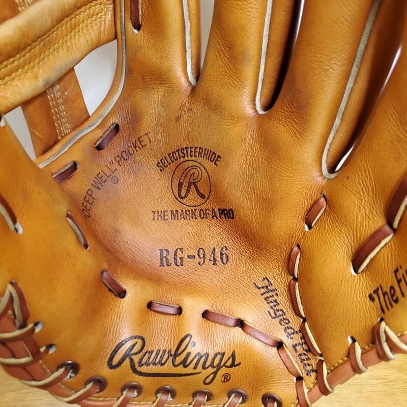 ローリングス ビンテージグラブ アシックス時代 内野用 軟式グローブ