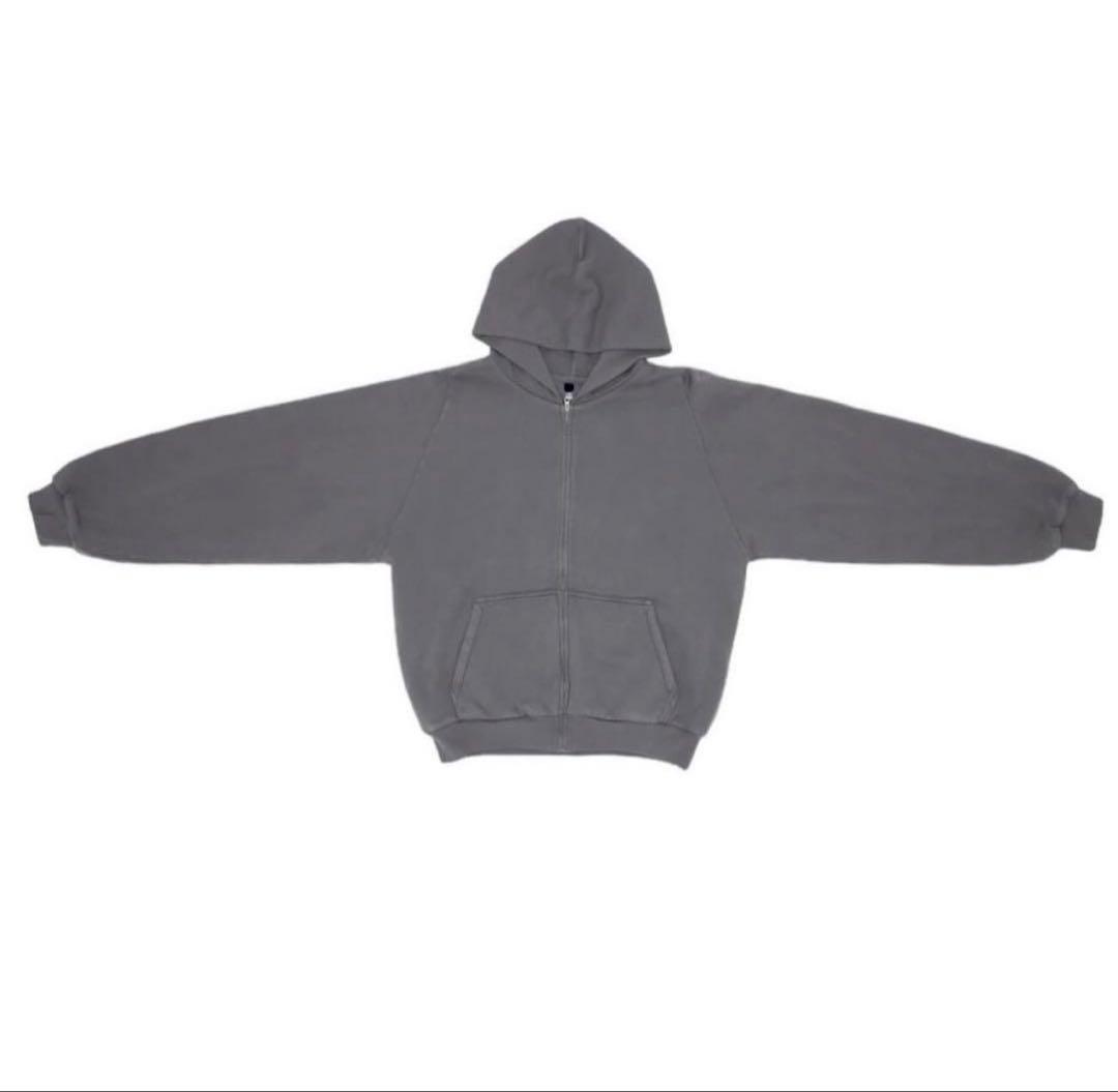 トップス Yeezy Gap Zip Up Hoodie XS Dark Grey