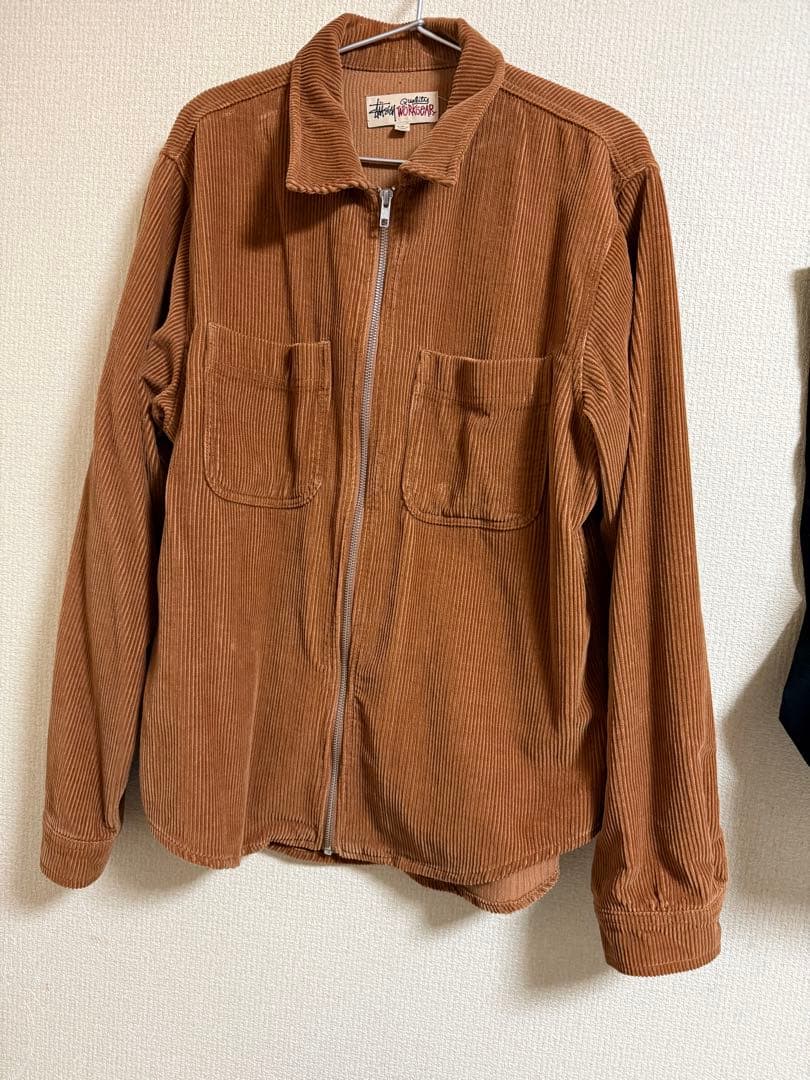 STUSSY コーデュロイシャツ