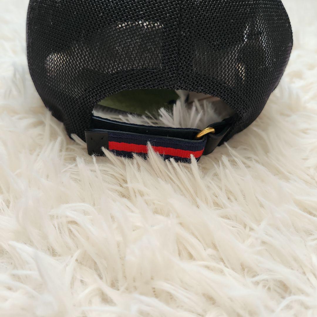 未使用級】グッチ GUCCI スネークモチーフ ブラックキャップ - メルカリ