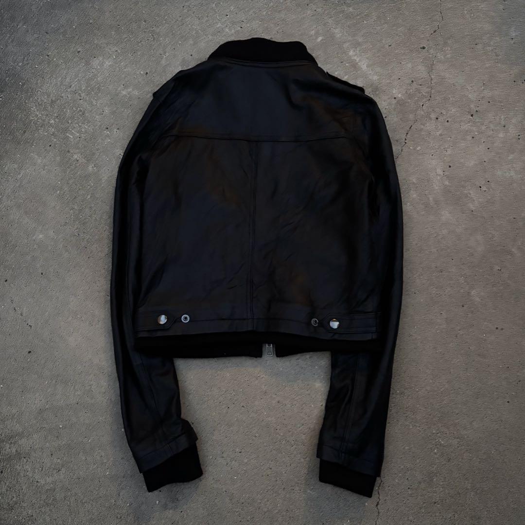 00's archive gimmick Leather jacket y2k - メルカリ