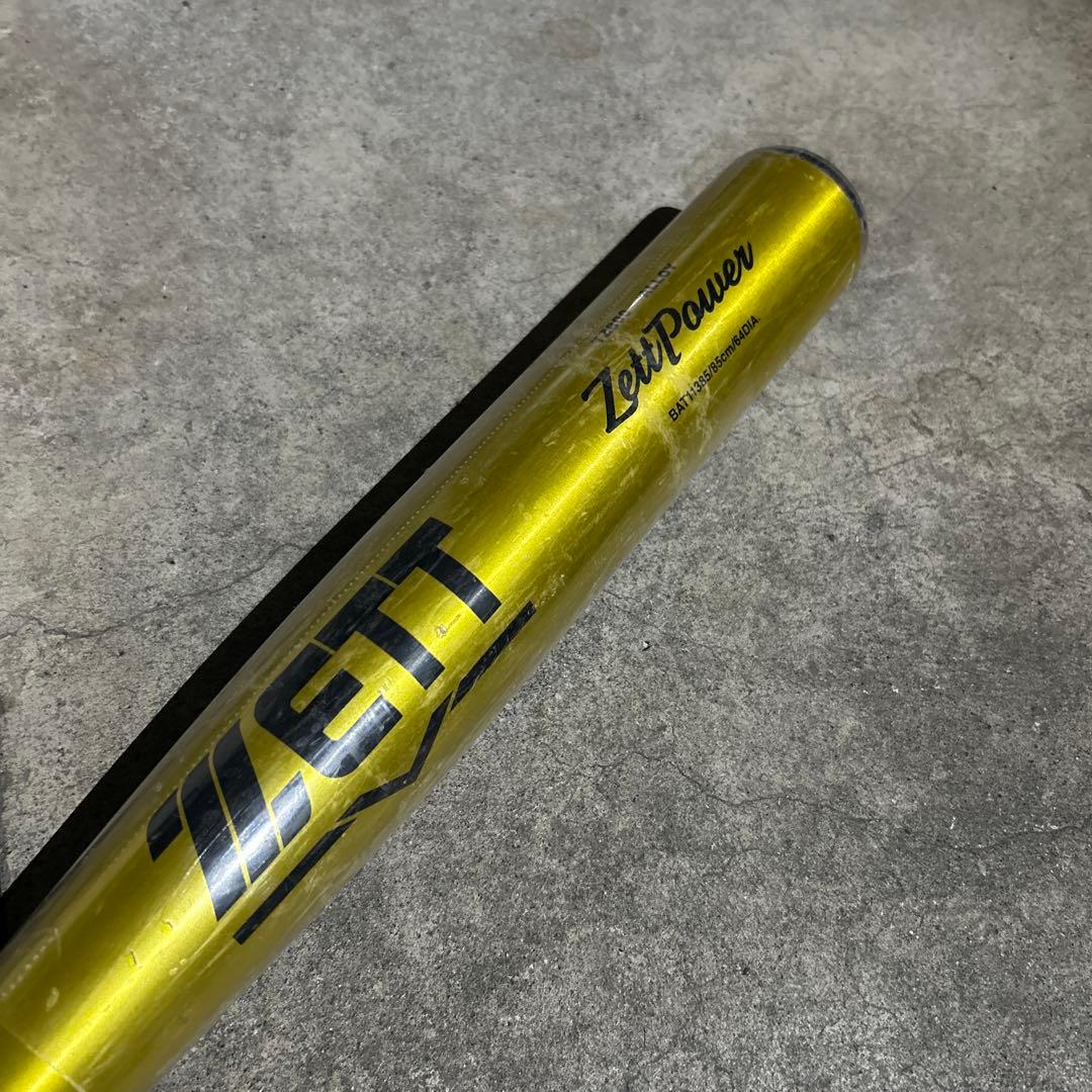ZETT ZettPower 硬式バット BD.JE-R 野球 ゼット ZETT POWER 新基準 低反発 人気 高校 硬式金属バット